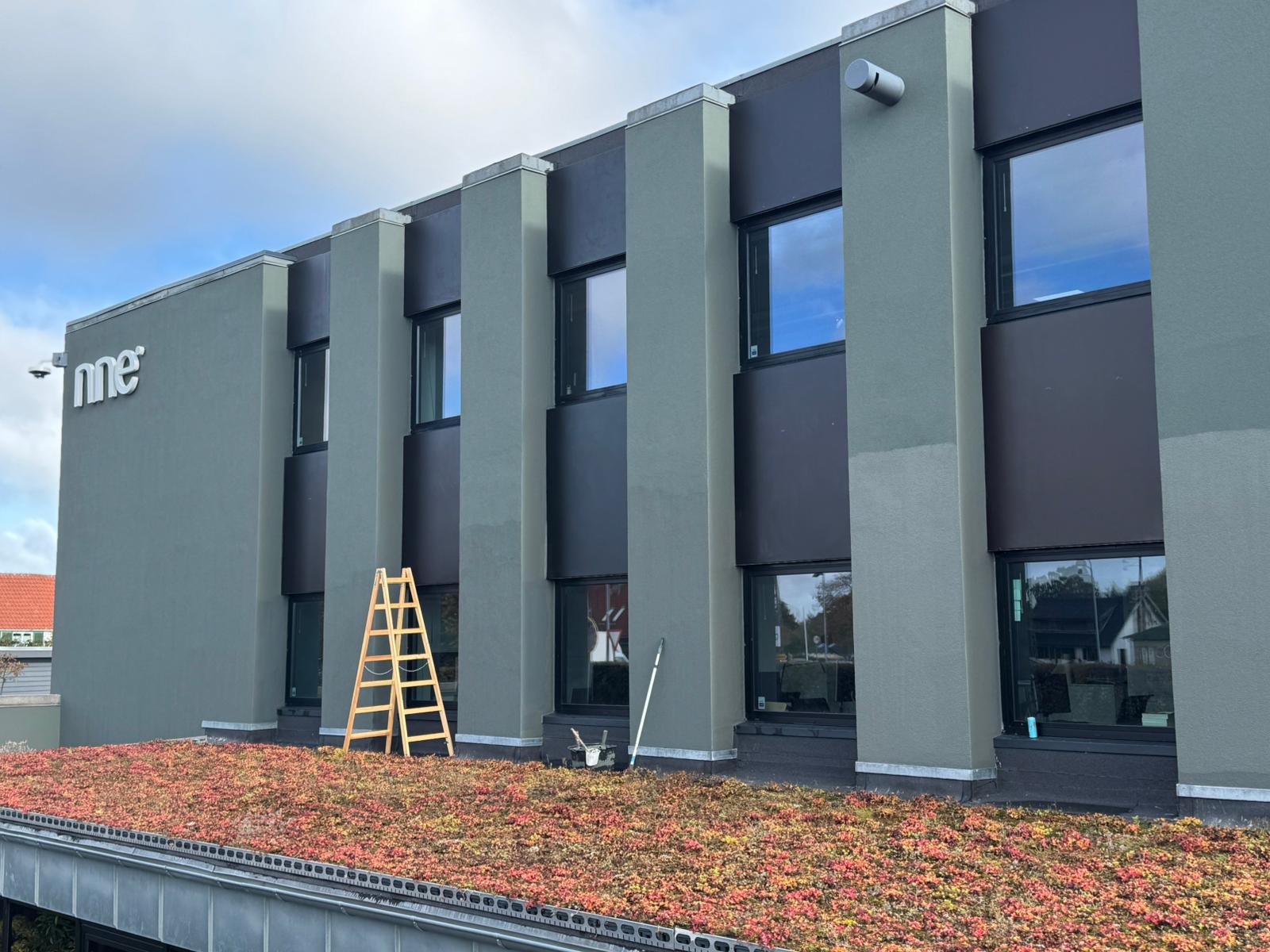 Murk Entreprise medarbejder maler facade