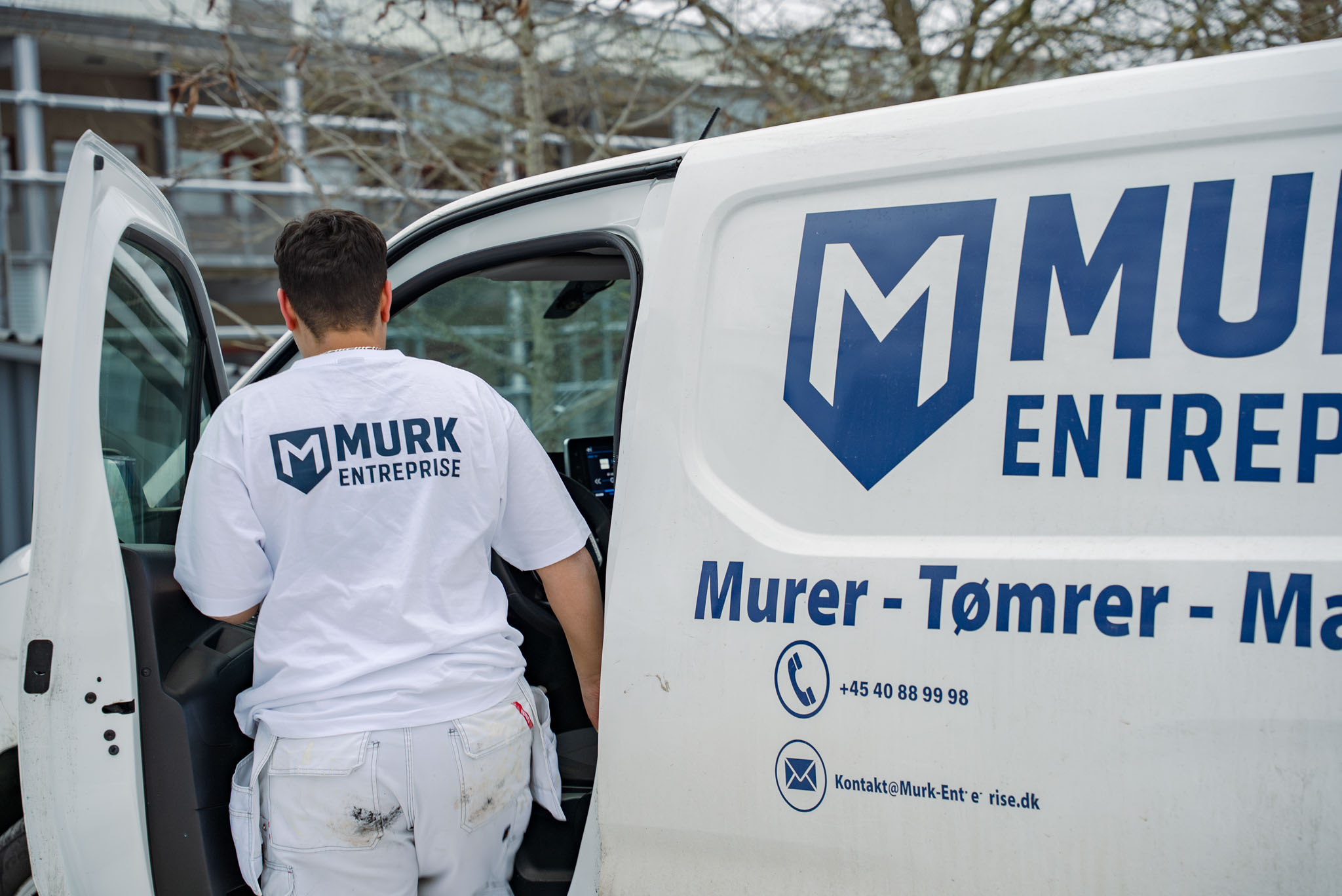 Anlægsarbejde udført af Murk Entreprise